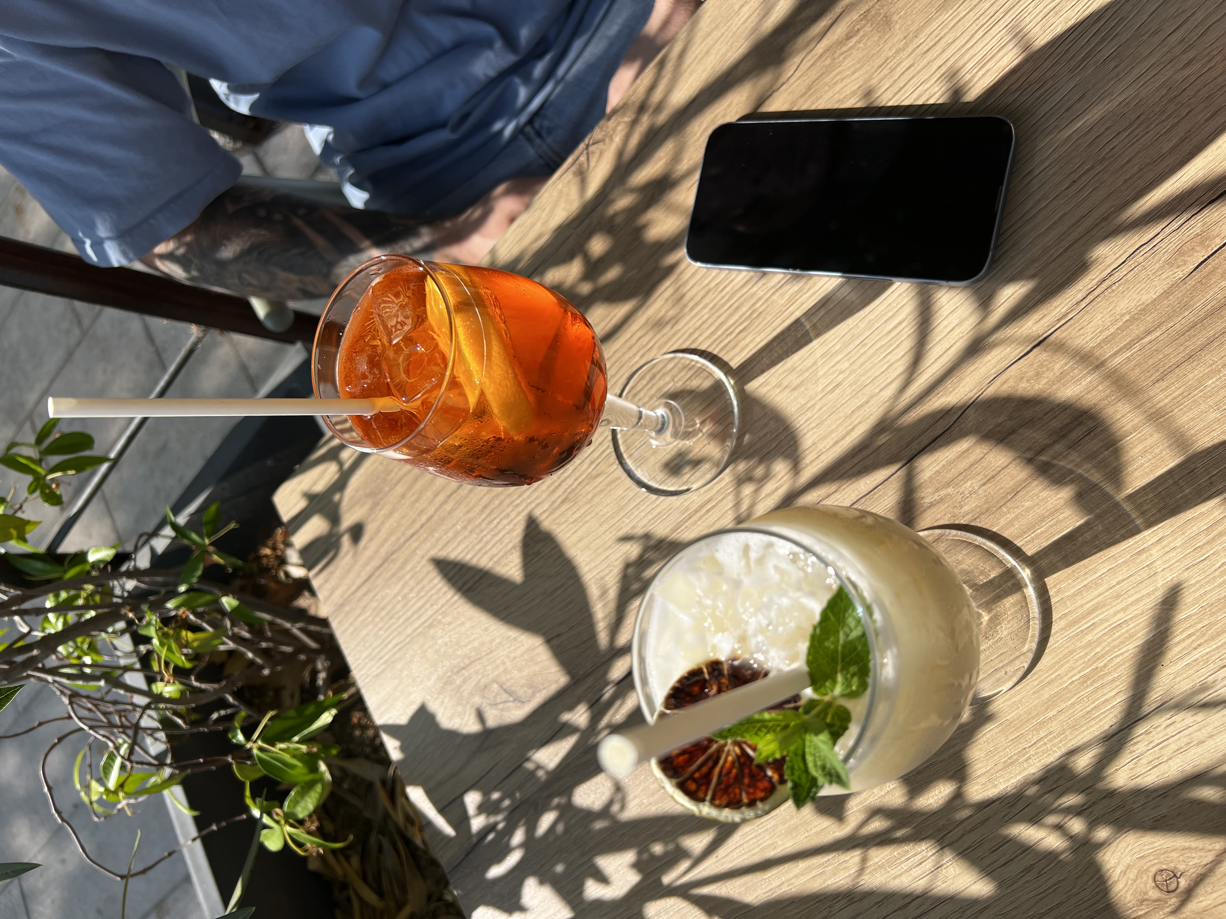 Cocktails en terrasse