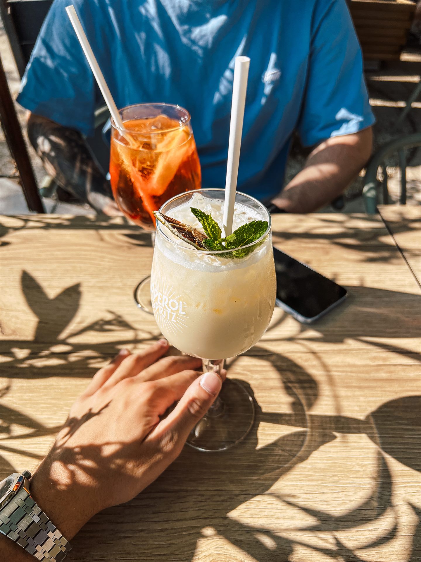 Cocktails en terrasse