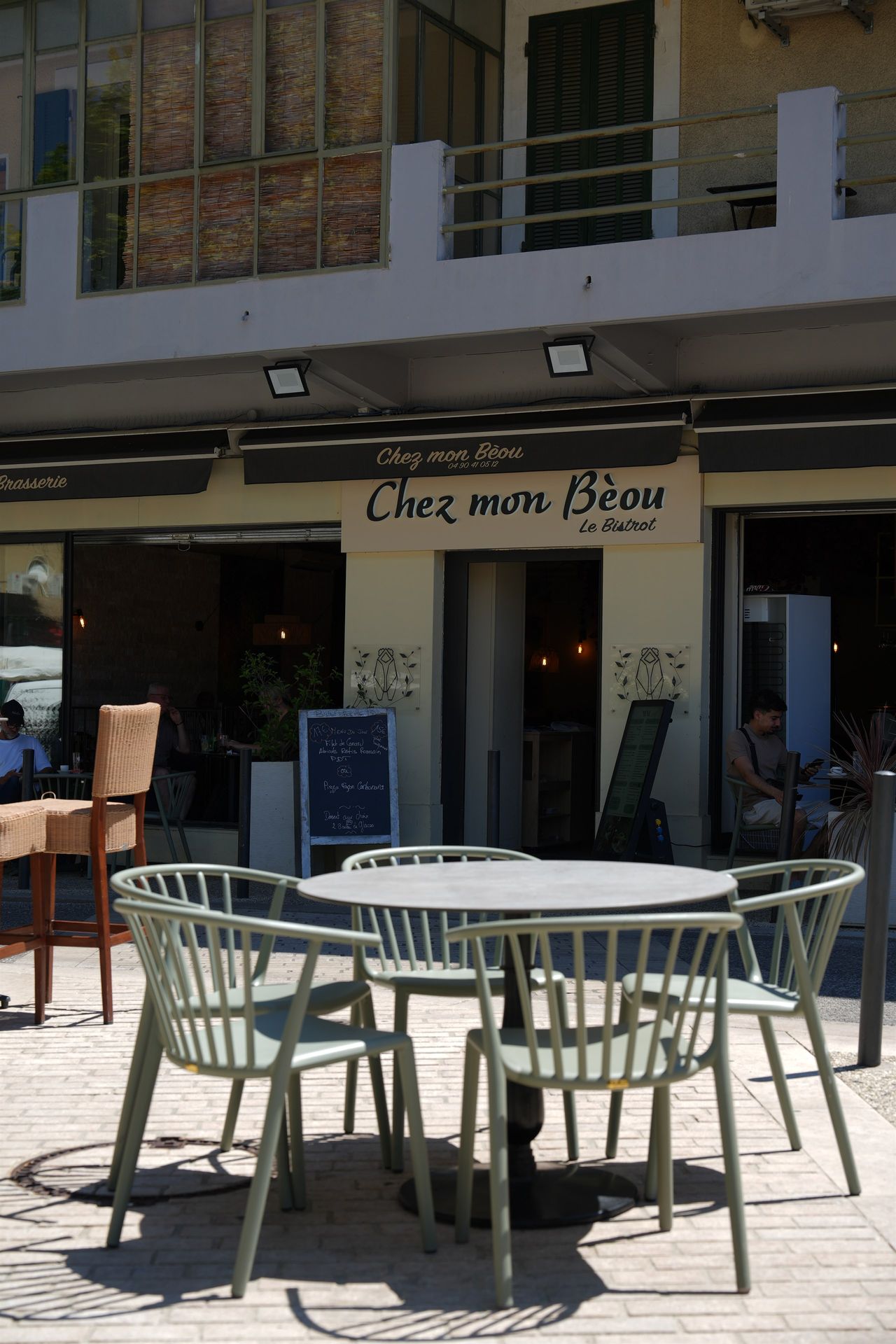 Terrasse Chez mon Bèou