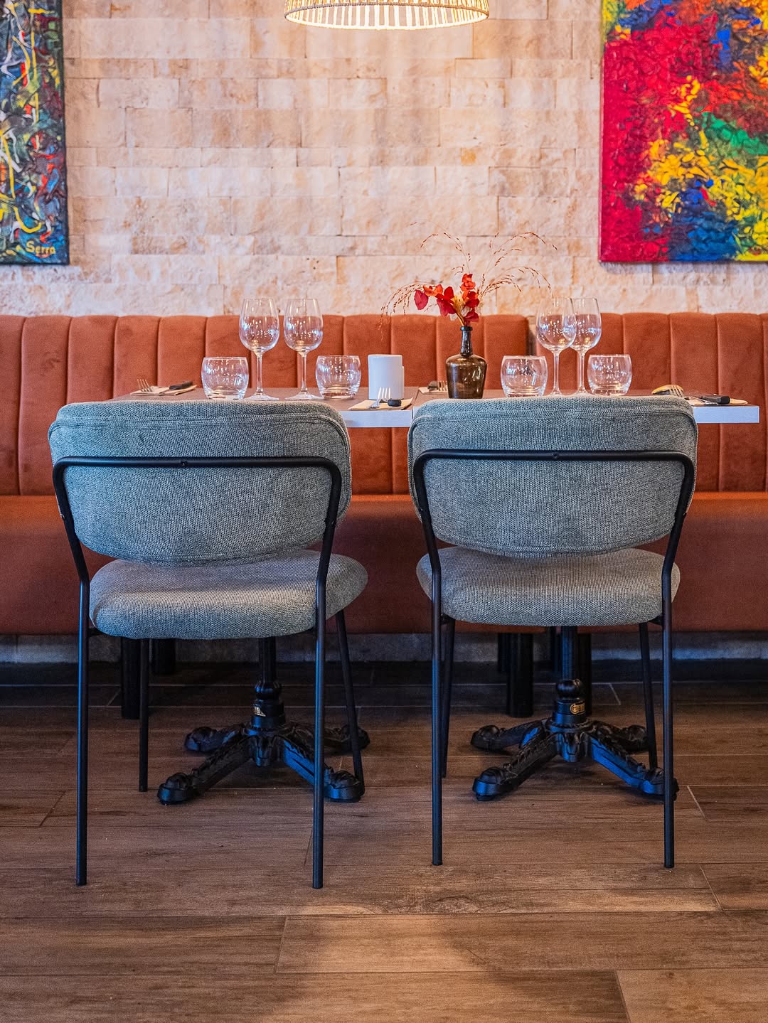 Banquette et décoration